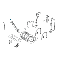 OEM Nissan 350Z Filler Cap Assembly Diagram - 17251-CD000
