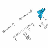 OEM 2017 Nissan NV2500 Gear Assy-Power Steering Diagram - 49200-1PA0A