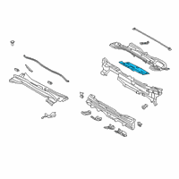 OEM Lexus UX200 INSULATOR Dash Pane Diagram - 55224-76020