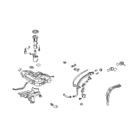 OEM Pontiac Fuel Pump Diagram - 88974776