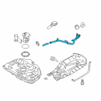 OEM 2011 Ford Fusion Pipe Assembly Diagram - AE5Z-9034-AH
