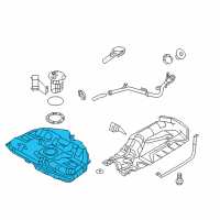 OEM 2010 Mercury Milan Fuel Tank Diagram - CE5Z-9002-A