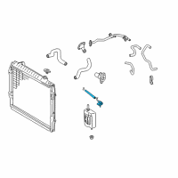 OEM 1997 Toyota 4Runner Cap Assembly Diagram - 16405-75020