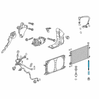 OEM 2016 Chevrolet Malibu Limited Drier Diagram - 13277638