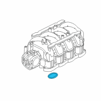 OEM 2016 Infiniti QX80 Gasket-Manifold To Cylinder Head Diagram - 14035-1LA0A