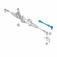 OEM 2005 Dodge Sprinter 3500 Tie Rod E-Outer Diagram - 5104091AA