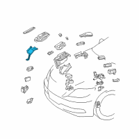 OEM Lexus LS600h Computer Assembly, Power Diagram - 89650-50161