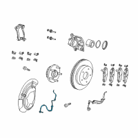 OEM 2011 Jeep Liberty TUBE/HOSE-Brake Diagram - 52125334AC