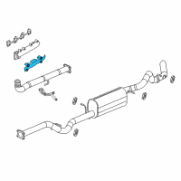 OEM 2009 GMC Savana 3500 Heat Shield Diagram - 97333893