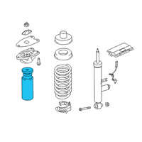 OEM BMW 230i xDrive Additional Damper, Rear Diagram - 33-53-6-855-439