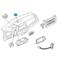 OEM 2017 BMW 440i Gran Coupe Sensor Rain/Light Diagram - 61-35-7-939-174