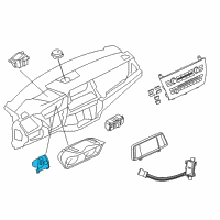 OEM 2015 BMW X5 Ignition Switch Diagram - 61-31-9-291-689
