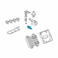 OEM 1999 Chevrolet Corvette Spark Plug Diagram - 12681665