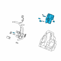 OEM 2010 Chevrolet Corvette Body Control Module Assembly Diagram - 20934684