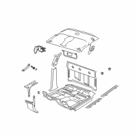 OEM 1998 Dodge Durango Bulb Diagram - L0000579