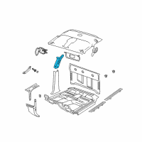 OEM 2003 Dodge Dakota Panel-C Pillar Diagram - 5GC90TL2AC