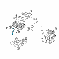 OEM 2017 Hyundai Ioniq Wiring Harness-Battery POSITIV Diagram - 91856-G2120