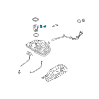 OEM Mercury Fuel Gauge Sending Unit Diagram - AE5Z-9A299-E