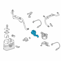 OEM Cadillac Shut-Off Solenoid Diagram - 12652894