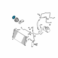 OEM 1997 Toyota RAV4 Clutch Plate & Hub Assembly Diagram - 88403-12030