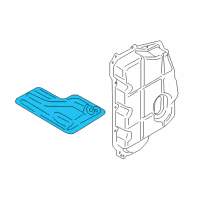 OEM Ford Taurus Screen Diagram - 7T4Z-7A098-B