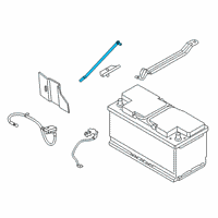 OEM BMW M8 VENT HOSE FOR BATTERY Diagram - 61-21-8-011-852