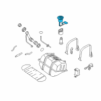 OEM Infiniti Sender Unit-Fuel Gauge Diagram - 25060-AT30A