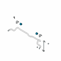 OEM 2022 Hyundai Venue Bush-Stabilizer Bar Diagram - 54813-J1000