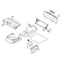 OEM 2014 Ford Police Interceptor Sedan Cylinder & Keys Diagram - DG1Z-1386-A