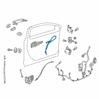 OEM Buick Control Cable Diagram - 39071658