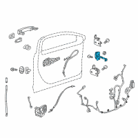 OEM 2018 Buick Regal Sportback Door Check Diagram - 39185963