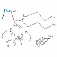 OEM 2020 Ford F-150 Upper Oxygen Sensor Diagram - E1GZ-9F472-B