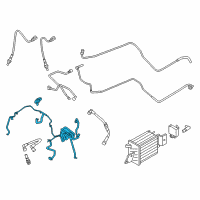 OEM 2017 Ford F-150 Vacuum Hose Diagram - FL3Z-9S468-B