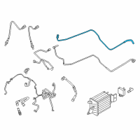 OEM 2017 Ford F-150 Hose Diagram - FL3Z-9G297-F