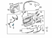 OEM Cadillac CT5 Lamp Diagram - 84359265