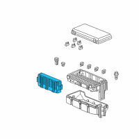 OEM 2013 Honda Odyssey Module Assy., Relay Diagram - 38850-TK8-A01