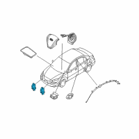 OEM 2008 Hyundai Accent Sensor Assembly-Front Impact Diagram - 95920-2H100