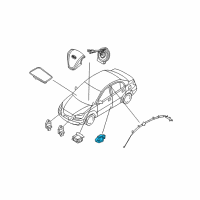 OEM 2009 Hyundai Elantra Sensor Assembly-Side Impact Diagram - 95920-2H000