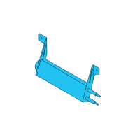 OEM Ford Power Steering Cooler Diagram - 7C3Z-3D746-A