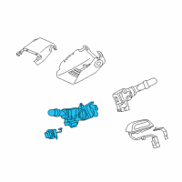 OEM Lexus GX460 Switch Assembly, HEADLAMP Diagram - 84140-60301