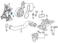 OEM Acura TLX O-Ring Diagram - 19412-5A2-A00