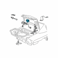 OEM Buick Latch Diagram - 20513752