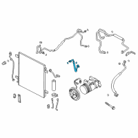 OEM 2018 Nissan Armada Hose Flexible, High Diagram - 92490-1LA0A