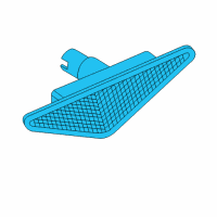 OEM 2006 BMW M3 Additional Turn Indicator Lamp, Left Diagram - 63-13-6-920-685