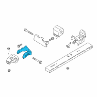 OEM 2019 Ford F-150 Mount Bracket Diagram - JL3Z-6038-G