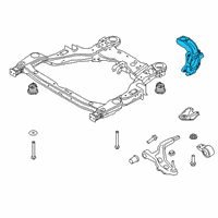 OEM 2014 Ford Taurus Knuckle Diagram - DE9Z-3K185-B