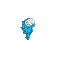 OEM Chevrolet Silverado 1500 HD Bracket Diagram - 97365046