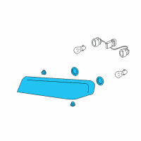 OEM 2008 Chevrolet Colorado Park/Turn Lamp Diagram - 19418418