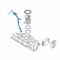 OEM 2019 BMW i8 Filler Pipe Diagram - 16-13-7-339-283