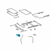 OEM 2017 Toyota Tundra Motor Diagram - 63260-0C021